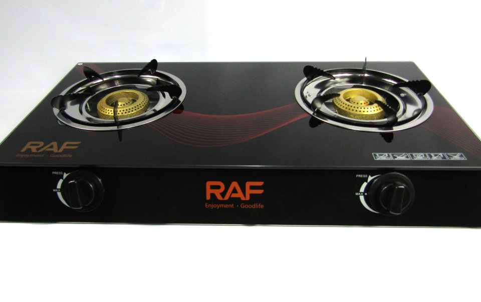 Glass Top Double Burner Gas Cooker – APP01001