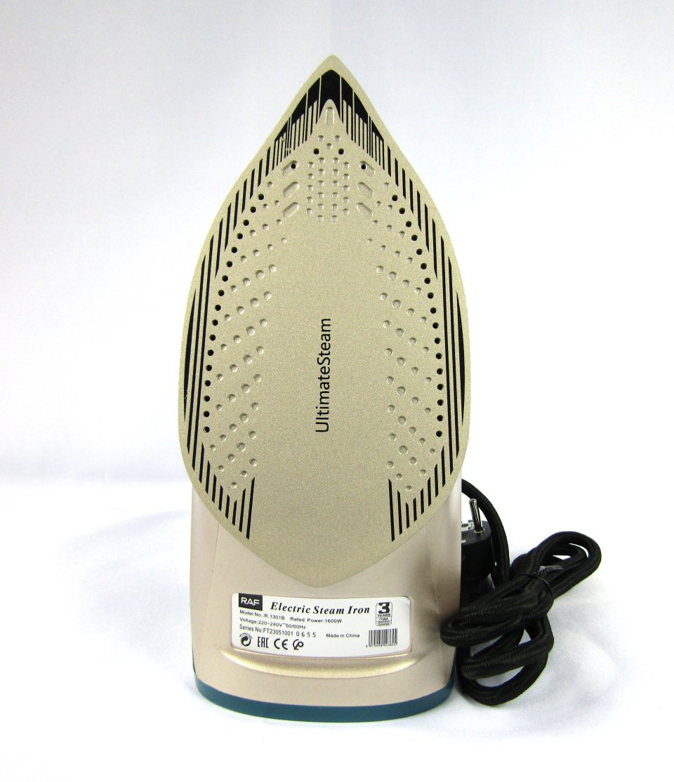 RAF Pro Heat Electric Steam Iron – APP02001